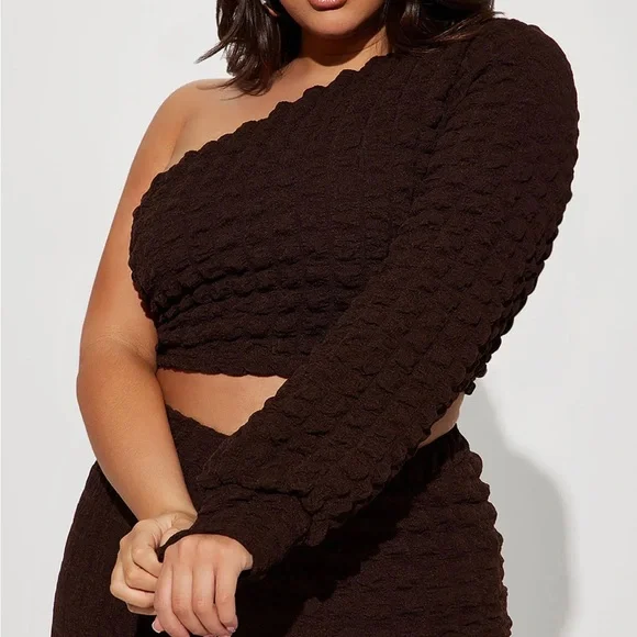 Brown 2pc - Picture 2 of 2